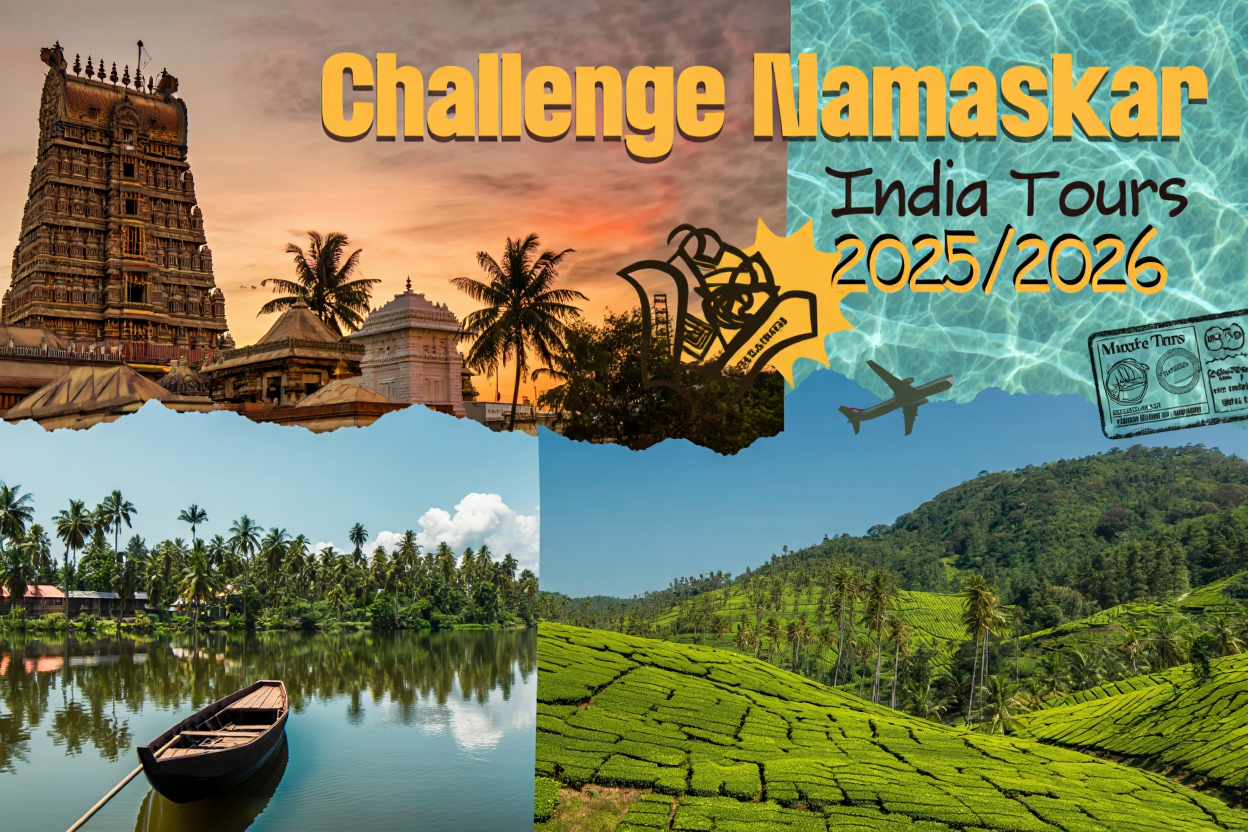 Challenge Namaskar India Tours 2025/2026