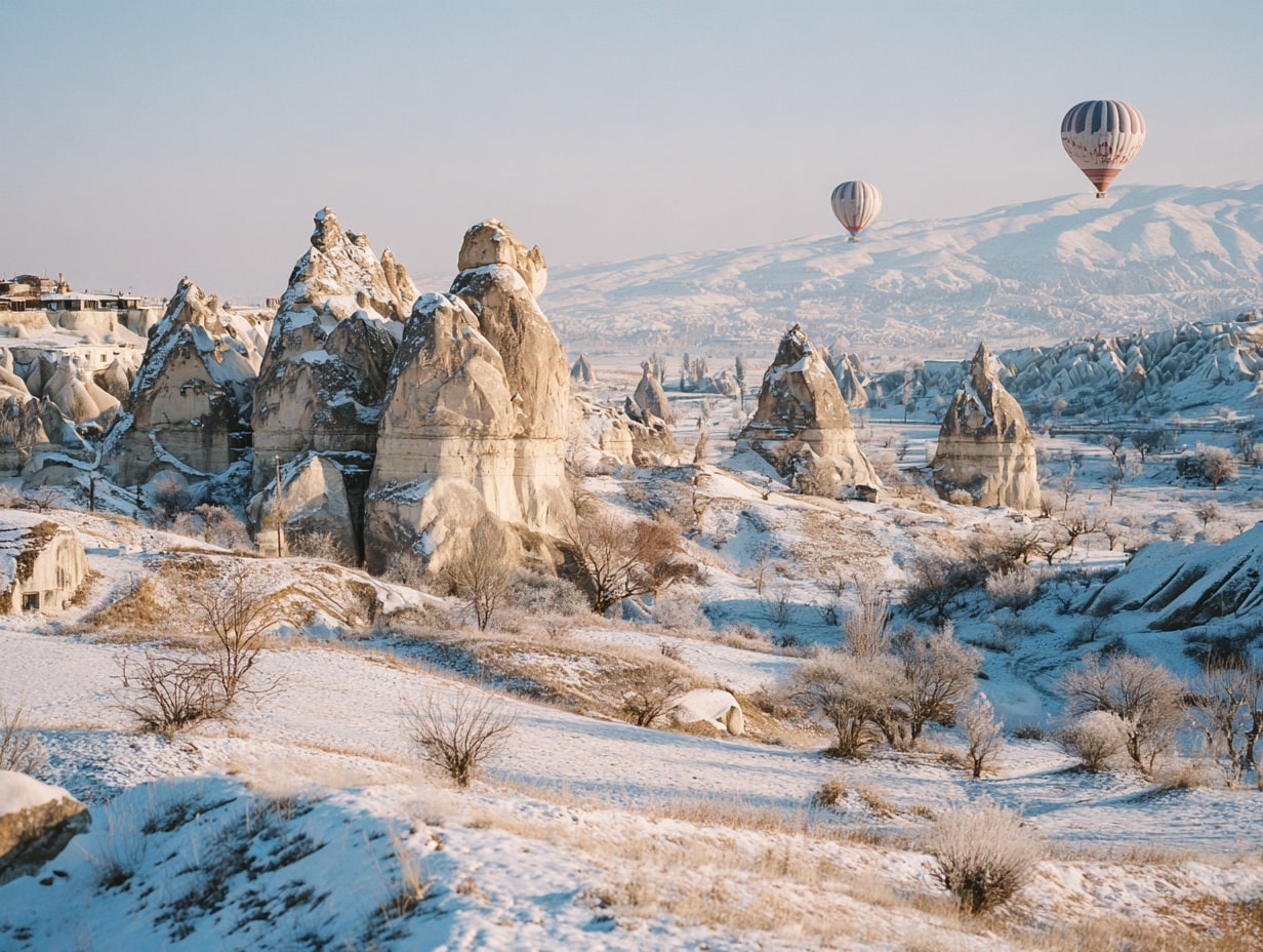 Cappadoce enneigée