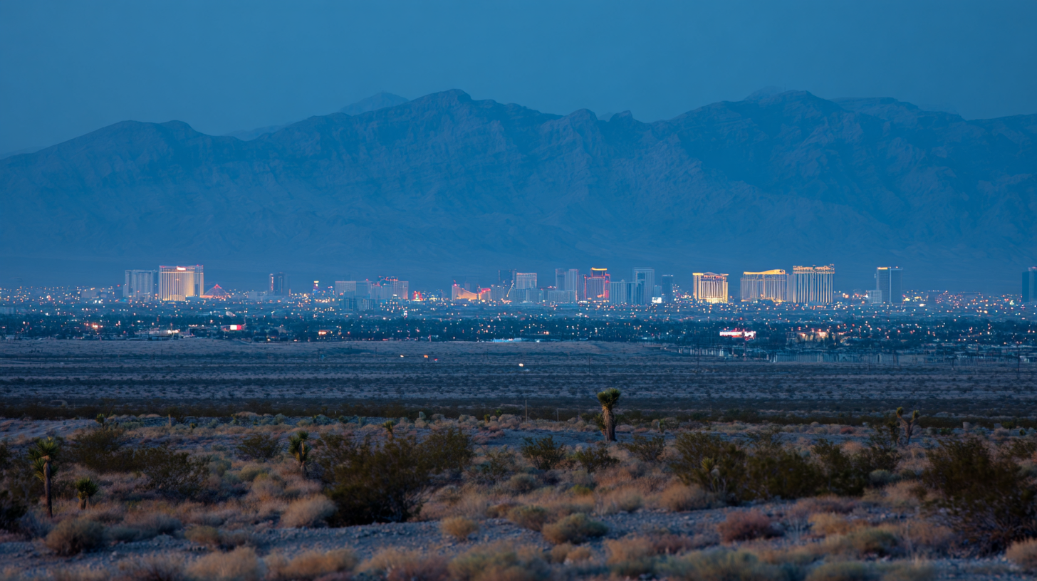 Roches rouges et désert près de Las Vegas