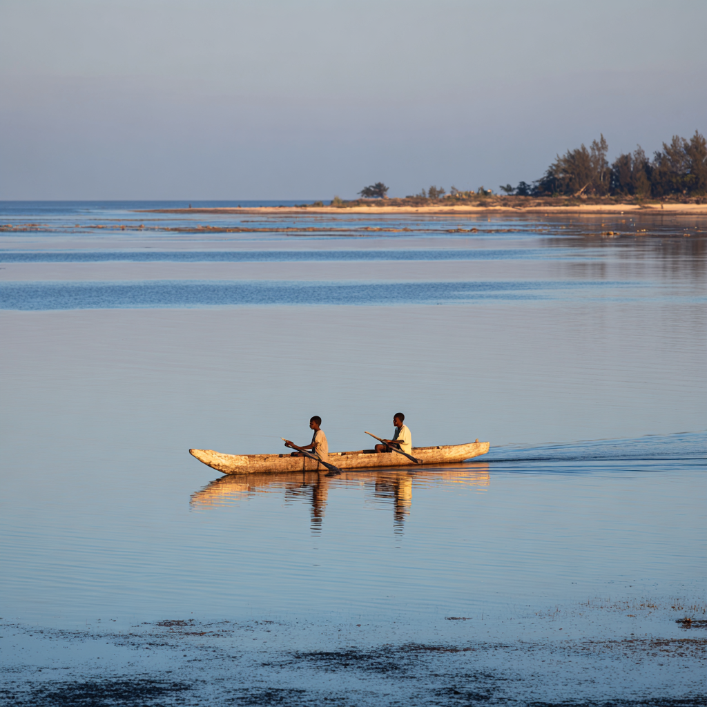 Sarodrano : détente face au lagon
