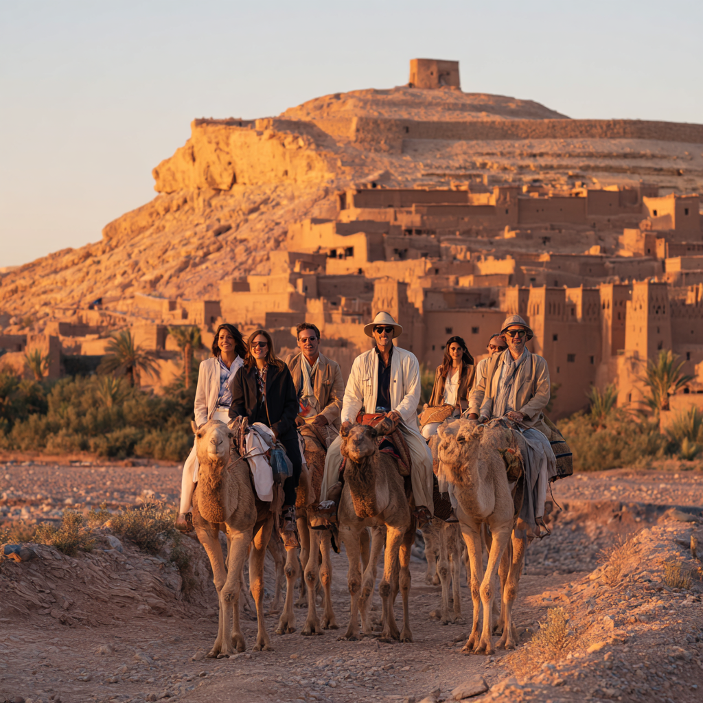 Voyageurs au Maroc