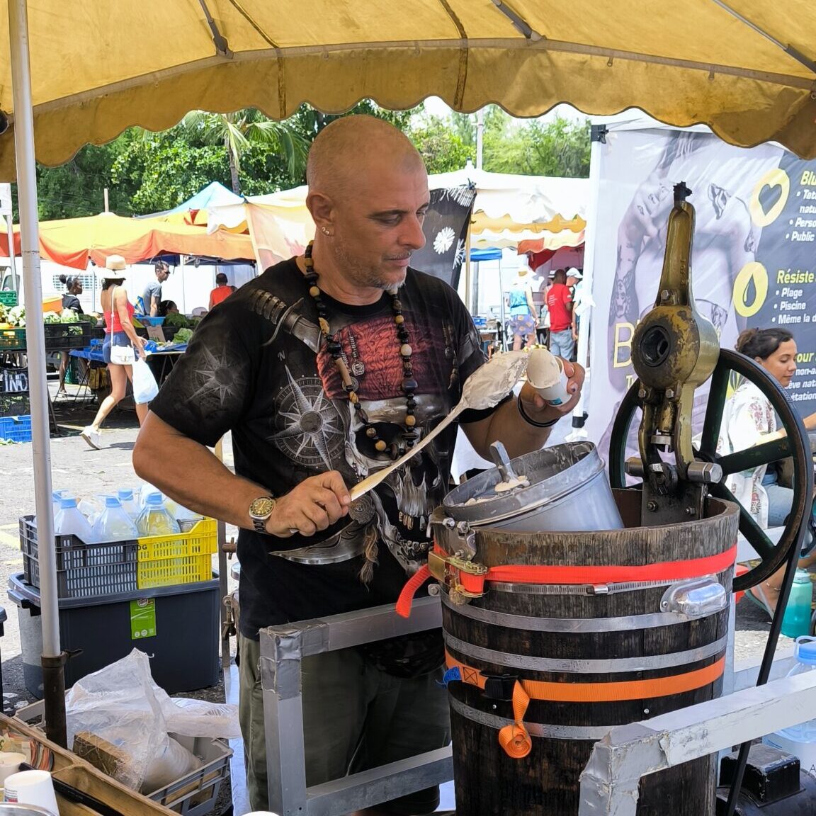 Pause sorbet / marché
